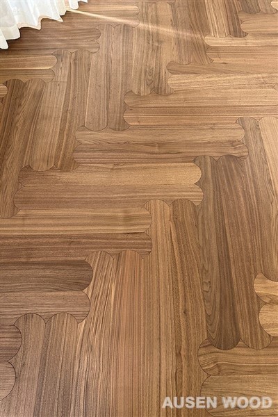 Bisgedi-Parquet Cnau Ffrengig Du