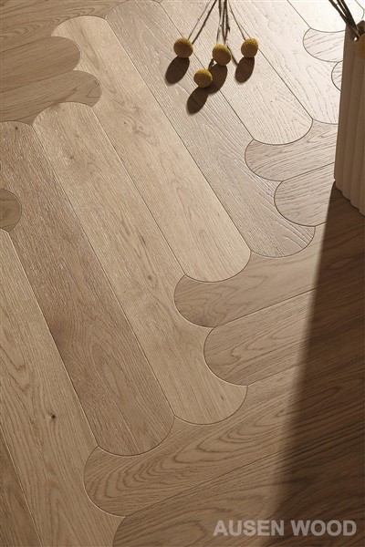 Parquet Patrwm Bisgedi Lloriau Pren Caled